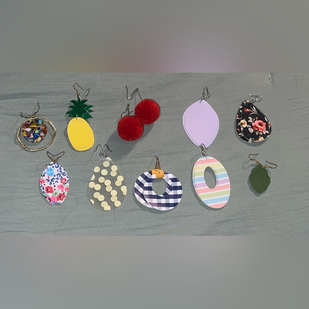 EARRINGS. Have been sanitized